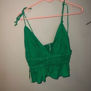 Green Women's Top